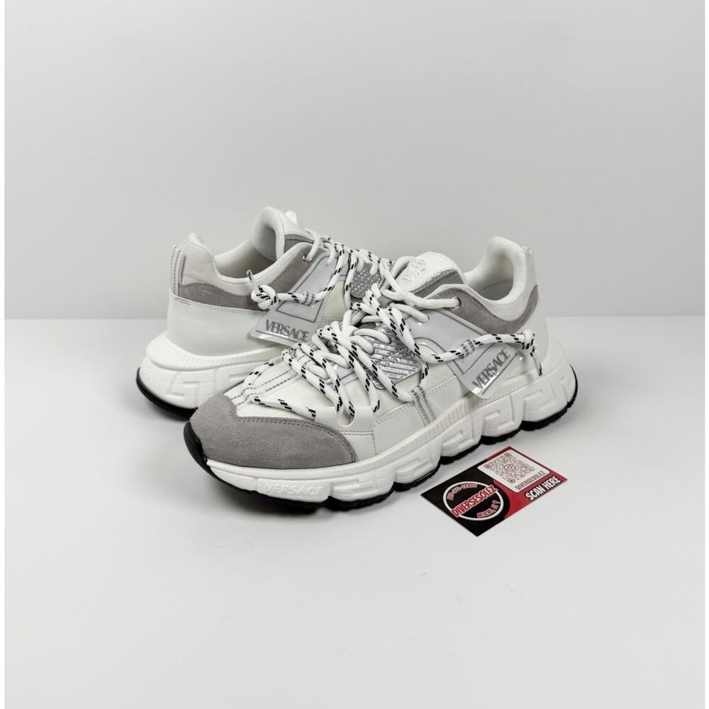 Size 40EU/7US - Versace Trigreca White Sneakers NEW!